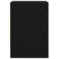 Preview: Nachttische 2 Stk. mit Schublade Schwarz 39x28x41 cm