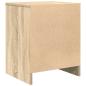 Preview: Nachttisch mit Schublade Sonoma-Eiche 40x34x50 cm