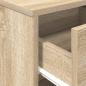 Preview: Nachttisch mit Schublade Sonoma-Eiche 40x34x50 cm