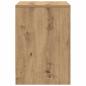 Preview: Nachttische 2 Stk. mit Schublade Artisan-Eiche 40x34x50 cm