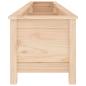 Preview: Hochbeet 199,5x40x39 cm Massivholz Kiefer
