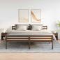 Preview: Nachttische 2 Stk. mit Schublade Eichen-Optik 39x28x41 cm