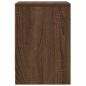 Preview: Nachttische 2 Stk. mit Schublade Eichen-Optik 39x28x41 cm