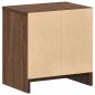 Preview: Nachttische 2 Stk. mit Schublade Eichen-Optik 39x28x41 cm