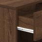 Preview: Nachttische 2 Stk. mit Schublade Eichen-Optik 39x28x41 cm