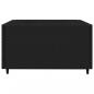 Preview: 4-tlg. Garten-Lounge-Set mit Kissen Schwarz Poly Rattan