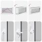 Preview: Kellerfenster RISOR 110x60 cm Dreh Kipp DIN Rechts Anthrazit