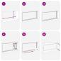 Preview: Kellerfenster RISOR 110x60 cm Dreh Kipp DIN Rechts Anthrazit
