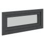 Preview: Kellerfenster RISOR 90x40 cm Kipp 3-fach Verglasung Anthrazit