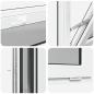 Preview: Kellerfenster RISOR 90x40 cm Kipp 3-fach Verglasung Anthrazit