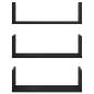 Preview: Wandregale 3 Stk. Schwarz Eichen-Optik 58x18x18cm Holzwerkstoff