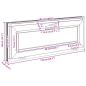 Preview: Kellerfenster RISOR 110x40 cm Kipp 2-fach Verglasung Weiß