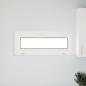 Preview: Kellerfenster RISOR 110x40 cm Kipp 2-fach Verglasung Weiß