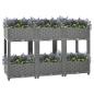 Preview: Hochbeet 120x40x71 cm Polypropylen