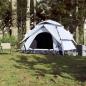 Preview: Kuppel-Campingzelt 5 Personen Weiß Verdunkelt Quick Release