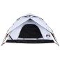Preview: Kuppel-Campingzelt 5 Personen Weiß Verdunkelt Quick Release