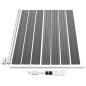 Preview: Zaunelement WPC 175x146 cm Grau