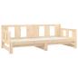 Preview: Tagesbett Ausziehbar Massivholz Kiefer 2x(90x190) cm