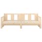 Preview: Tagesbett Ausziehbar Massivholz Kiefer 2x(90x190) cm