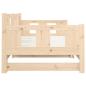 Preview: Tagesbett Ausziehbar Massivholz Kiefer 2x(90x190) cm