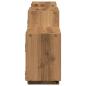 Preview: Wandregal Artisan-Eiche 129x18x42 cm Holzwerkstoff