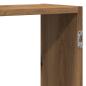 Preview: Wandregal Artisan-Eiche 129x18x42 cm Holzwerkstoff