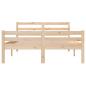 Preview: Massivholzbett ohne Matratze 160x200 cm