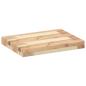 Preview: Schweberegal 40x30x4 cm Massivholz Akazie Unbehandelt
