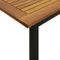 Preview: Gartentisch mit Beinen in U-Form 200x90x75 cm Massivholz Akazie