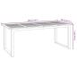 Preview: Gartentisch mit Beinen in U-Form 200x90x75 cm Massivholz Akazie