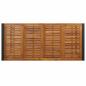 Preview: Gartentisch mit Gestell U-Form 200x90x75 cm Akazie Massivholz