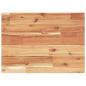Preview: Tischplatte Rechteckig 40x30x2 cm Massivholz Akazie