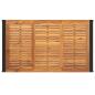 Preview: Gartentisch mit Beinen in U-Form 140×80×75 cm Massivholz Akazie