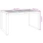 Preview: Gartentisch mit Beinen in U-Form 140×80×75 cm Massivholz Akazie