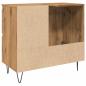 Preview: Waschbeckenunterschrank Artisan-Eiche 65x33x60 cm Holzwerkstoff