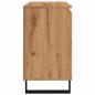 Preview: Waschbeckenunterschrank Artisan-Eiche 65x33x60 cm Holzwerkstoff