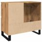 Preview: Waschbeckenunterschrank Artisan-Eiche 65x33x60 cm Holzwerkstoff