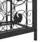 Preview: Weinregal für 73 Flaschen Schwarz 45x36x200 cm Schmiedeeisen