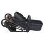 Preview: 2-in-1 Kinderwagen Anthrazit und Schwarz Stahl