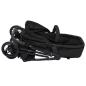 Preview: 2-in-1 Kinderwagen Anthrazit und Schwarz Stahl
