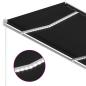 Preview: Markise Manuell Einziehbar mit LED 350x250 cm Anthrazit