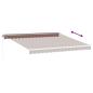 Preview: Markise Manuell mit LED Braun 400x350 cm