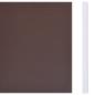 Preview: Garten-Sichtschutz 4 Stk. PVC 35x0,19 m Braun