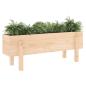 Preview: Hochbeet 101x30x38 cm Massivholz Kiefer
