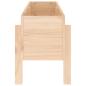 Preview: Hochbeet 101x30x38 cm Massivholz Kiefer