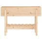 Preview: Hochbeet 101x30x69 cm Massivholz Kiefer