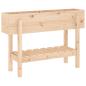 Preview: Hochbeet 101x30x69 cm Massivholz Kiefer