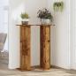 Preview: Pflanzenständer 2 Stk. Altholz-Optik 30x30x95 cm Holzwerkstoff