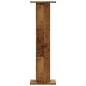 Preview: Pflanzenständer 2 Stk. Altholz-Optik 30x30x95 cm Holzwerkstoff