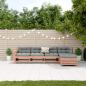 Preview: ARDEBO.de - 5-tlg. Garten-Lounge-Set mit Kissen Massivholz Douglasie